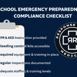 School Emergency Preparedness Compliance Checklist for Washington Administrators