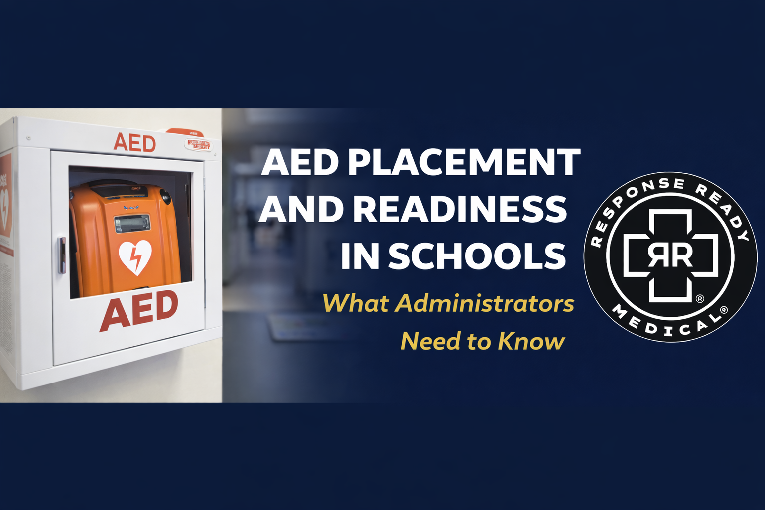 AEDs save lives only when they are accessible and maintained. Proper placement and readiness planning ensure AEDs can be used quickly during cardiac emergencies in schools.
