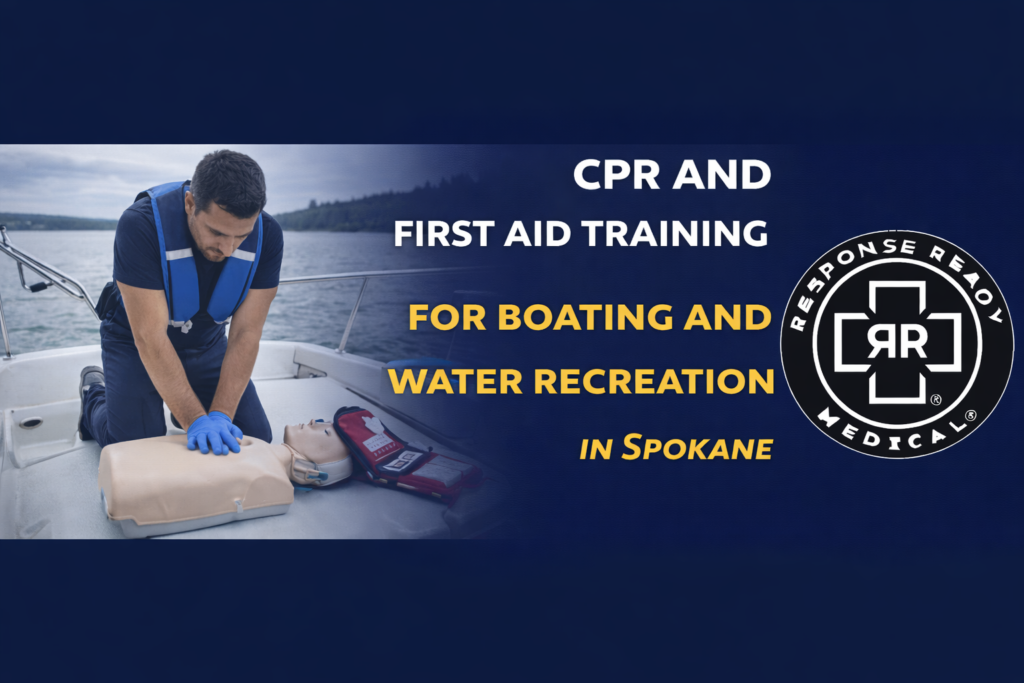 CPR and First Aid Training for Boating and Water Recreation in Spokane